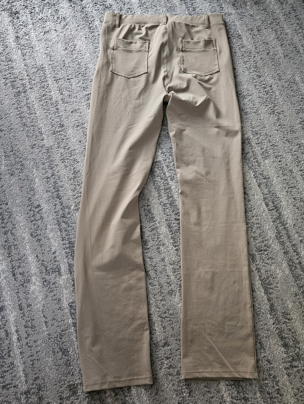 NWT - Yogipace Khaki Stretchy Yoga Pant Trousers, Size XL (Tall) - Picture 4 of 5